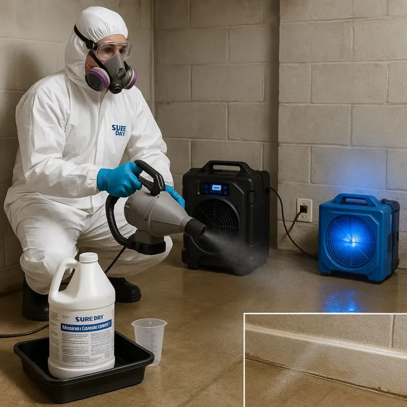 Sanitization and Odor Removal process in West Elsdon, IL