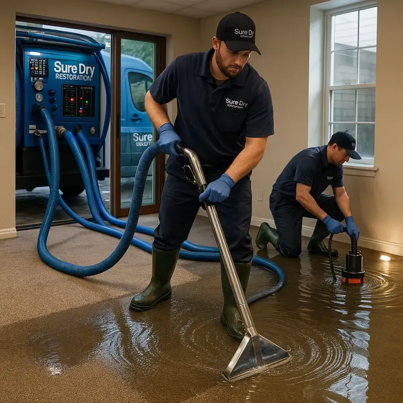 Water Extraction and Removal process in West Elsdon, IL